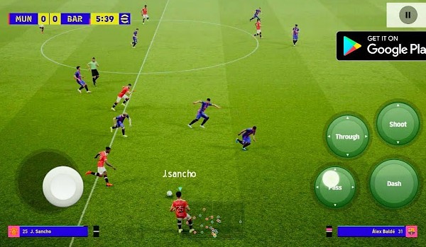 efootball pes ppsspp android mobile