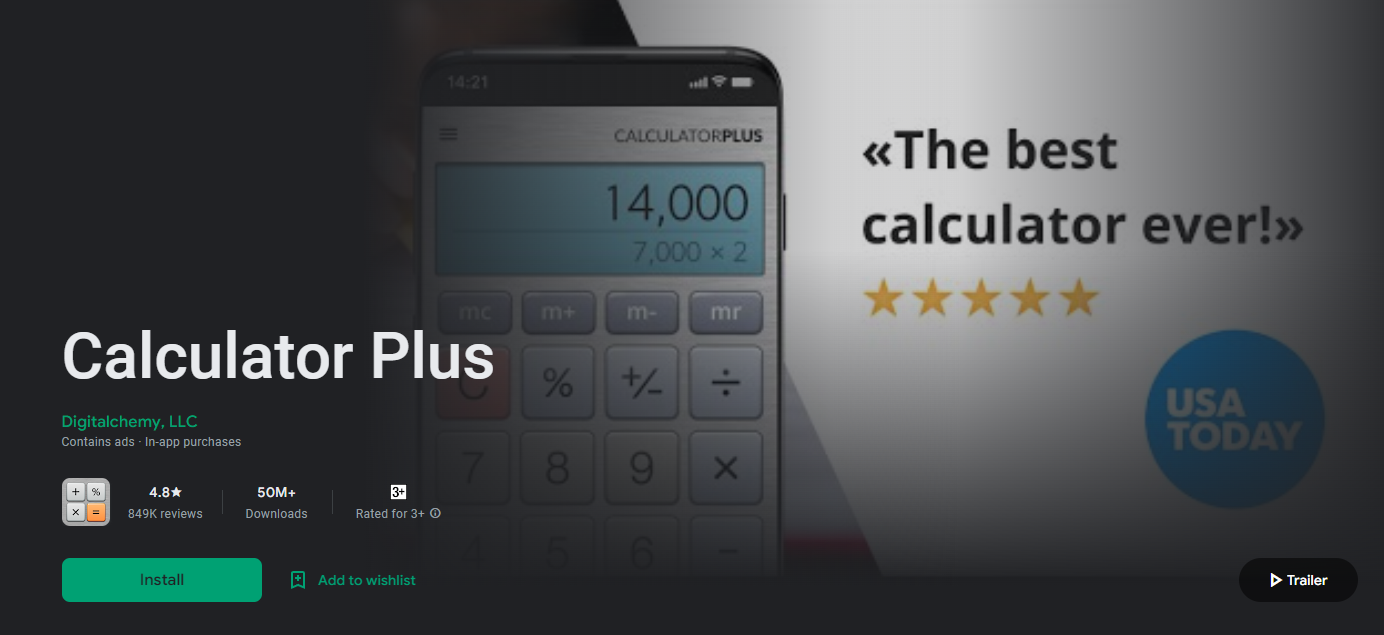 7 Aplikasi Kalkulator Android Terbaik Selain Google Calculator